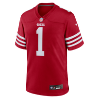 San Francisco 49ers Number 1 Dad Scarlet jersey – view 3