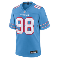 Tennessee Titans Jeffery Simmons Blue jersey – view 3