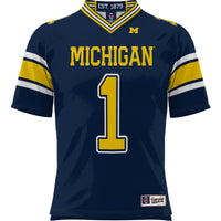 Michigan Wolverines Navy jersey – view 3