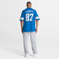 Detroit Lions Sam LaPorta Blue jersey – view 6