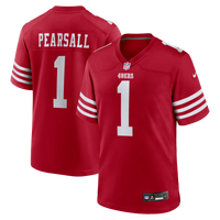 San Francisco 49ers Ricky Pearsall Scarlet jersey – view 1
