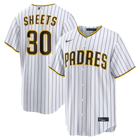 San Diego Padres Gavin Sheets White jersey – view 1