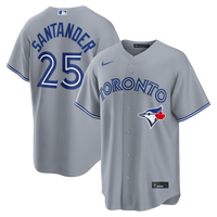 Toronto Blue Jays Anthony Santander Gray jersey – view 2