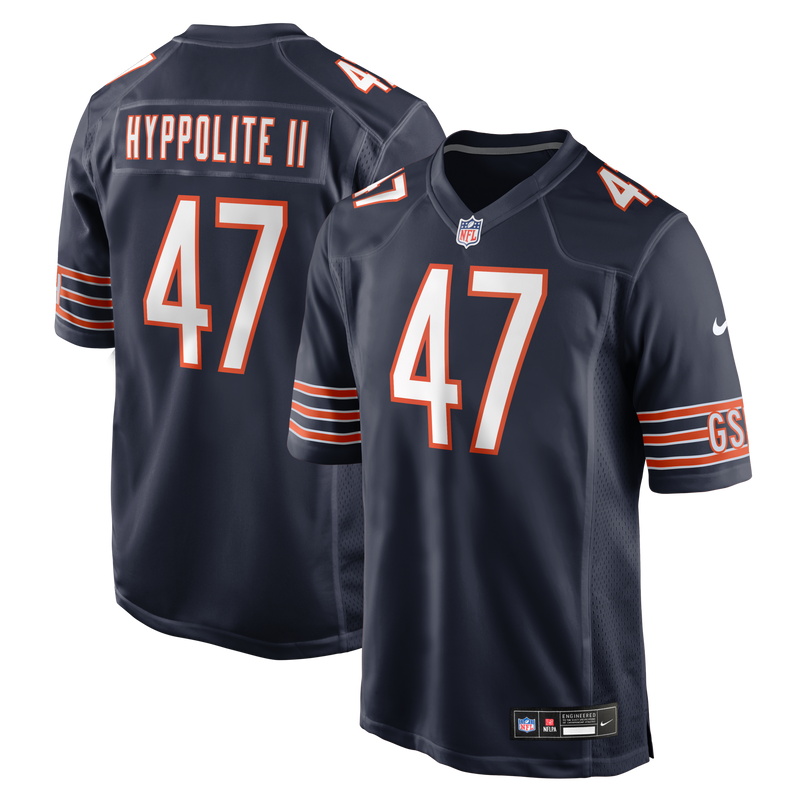 Chicago Bears Ruben Hyppolite II Navy jersey – view 1