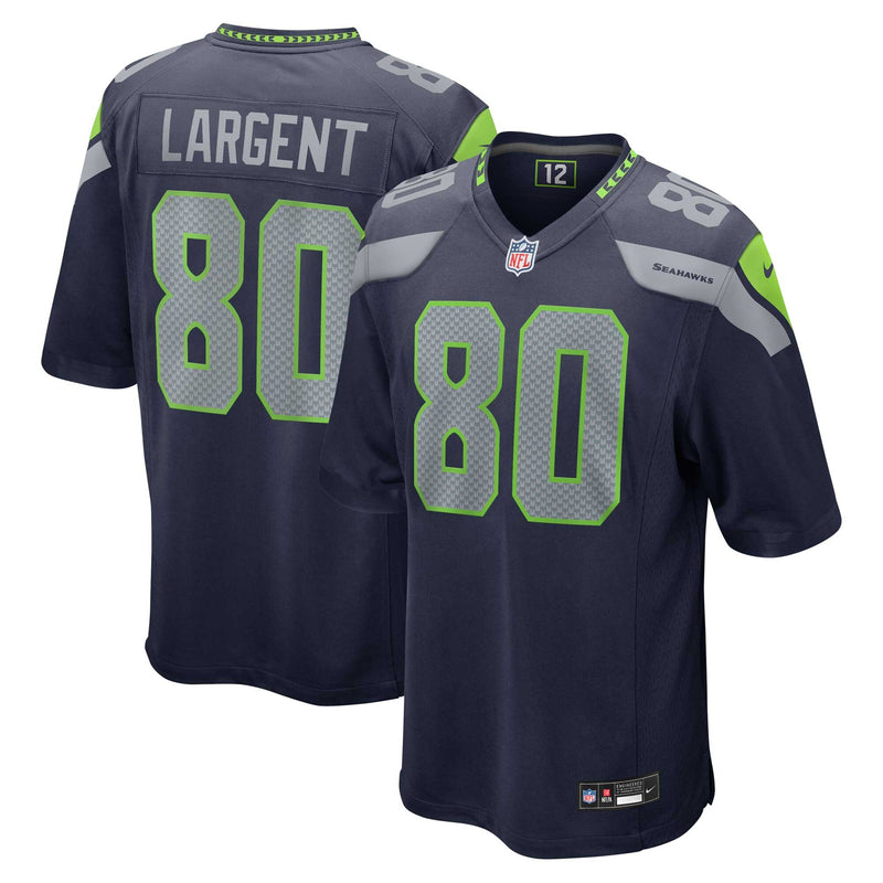 Seattle Seahawks Steve Largent Navy jersey – view 1
