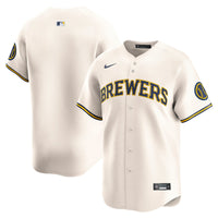 Milwaukee Brewers Cream jersey – view 1