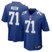 New York Giants Marcus Mbow Royal jersey – view 2