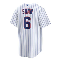 Chicago Cubs Matt Shaw White jersey – view 3
