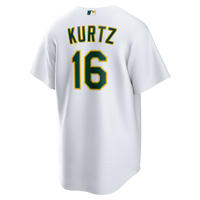 Athletics Nick Kurtz White jersey – view 4