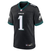 Philadelphia Eagles Jalen Hurts Black jersey – view 3