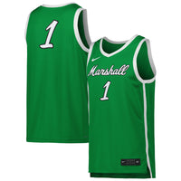 Marshall Thundering Herd Kelly Green jersey – view 1