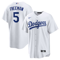 Los Angeles Dodgers Freddie Freeman White jersey – view 2