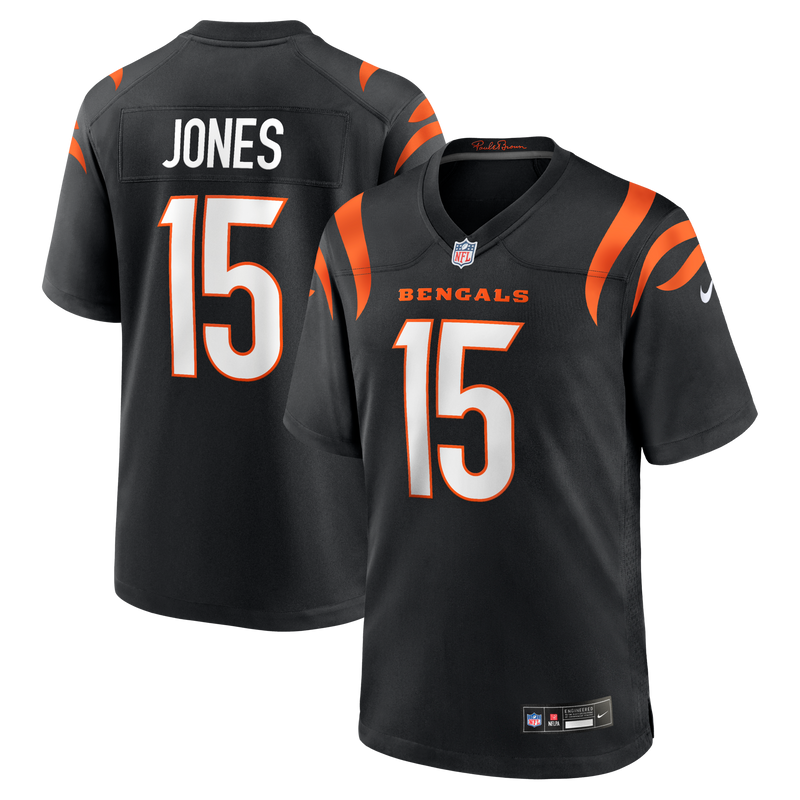 Cincinnati Bengals Charlie Jones Black jersey – view 1