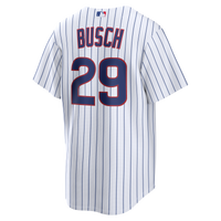 Chicago Cubs Michael Busch White jersey – view 4