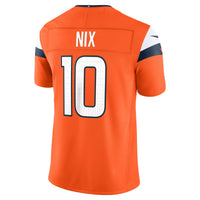 Denver Broncos Bo Nix Orange jersey – view 4