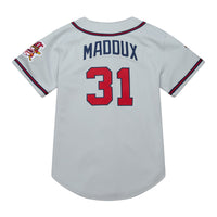 Atlanta Braves Greg Maddux Gray jersey – view 4