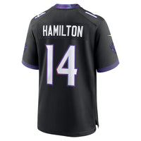 Baltimore Ravens Kyle Hamilton Black jersey – view 4