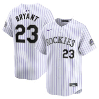 Colorado Rockies Kris Bryant White jersey – view 1