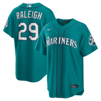 Seattle Mariners Cal Raleigh Teal jersey – view 2