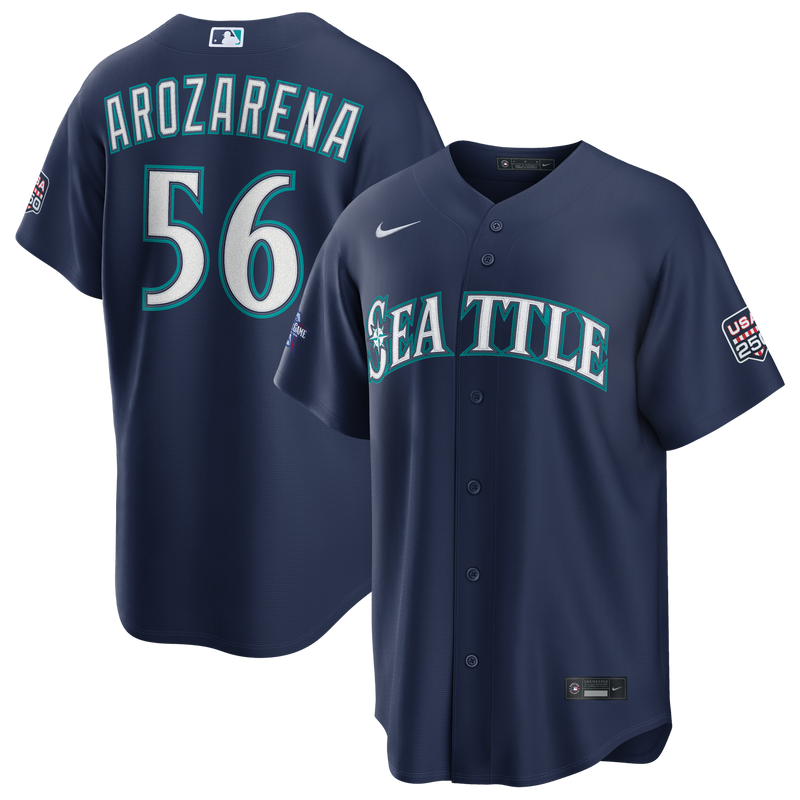 Seattle Mariners Navy jersey – view 1
