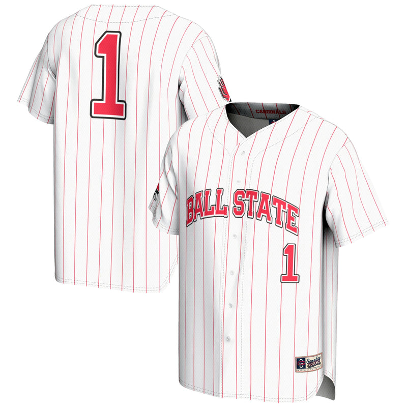 Ball State Cardinals White jersey – view 1