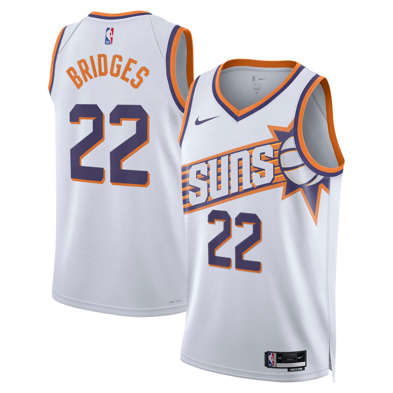 Phoenix Suns Miles Bridges - White jersey – view 1