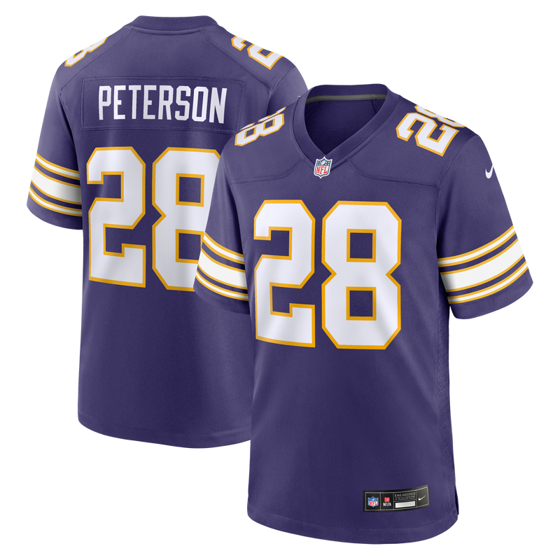 Minnesota Vikings Adrian Peterson Purple jersey – view 1