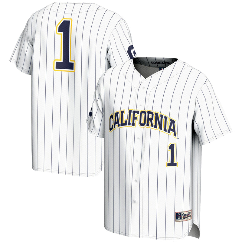 Cal Bears Lightweight Baseball White jersey – view 1