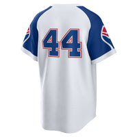 Atlanta Braves Hank Aaron White jersey – view 4