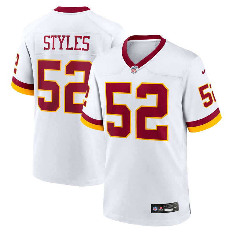 Washington Commanders Sonny Styles White jersey – view 1