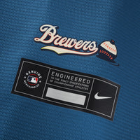 Milwaukee Brewers Jackson Chourio Blue jersey – view 8
