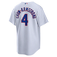 Chicago Cubs Pete Crow-Armstrong White jersey – view 4