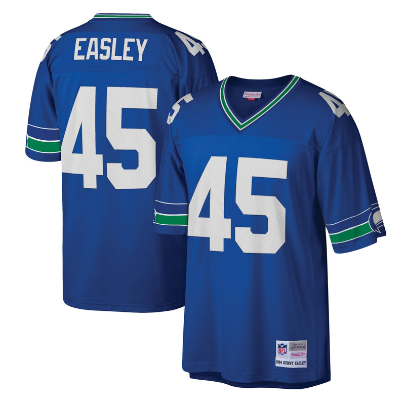 Seattle Seahawks Kenny Easley Royal jersey – view 1