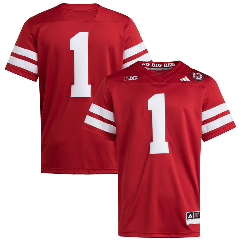 Nebraska Huskers Scarlet jersey – view 1