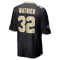 New Orleans Saints Tyrann Mathieu Black jersey – view 3