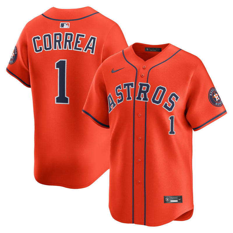 Houston Astros Carlos Correa Orange jersey – view 1