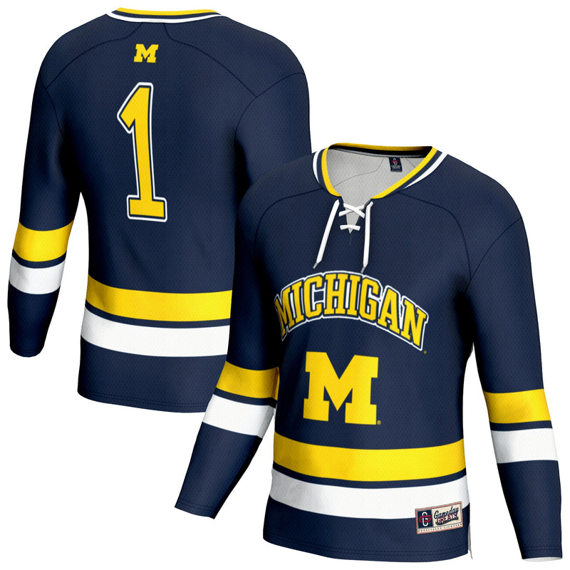 Michigan Wolverines GameDay Greats Navy jersey – view 1