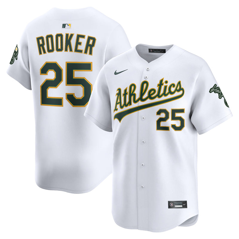 Athletics Brent Rooker White jersey – view 1