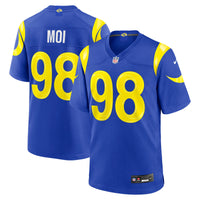 Los Angeles Rams Jaxson Moi Royal jersey – view 2