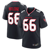 Houston Texans Keylan Rutledge Navy jersey – view 2