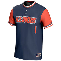 Illinois Fighting Illini Navy jersey – view 3