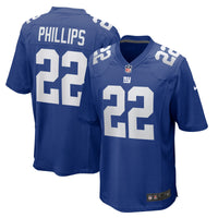 New York Giants Dru Phillips Royal jersey – view 2
