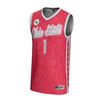 Ohio State Buckeyes Lightweight Scarlet jersey – view 3