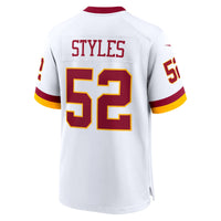 Washington Commanders Sonny Styles White jersey – view 4