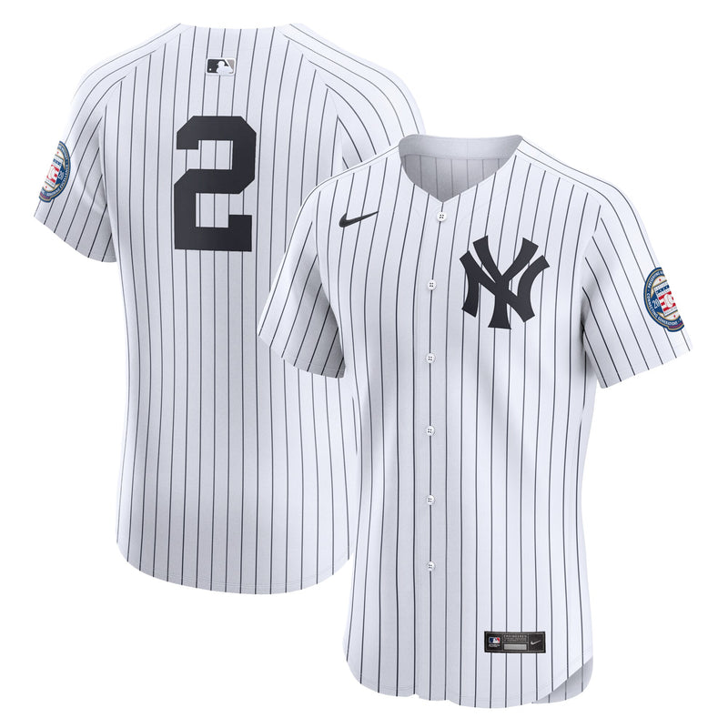 New York Yankees Derek Jeter White jersey – view 1