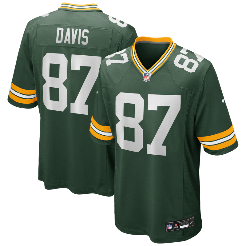 Green Bay Packers Willie Davis Green jersey – view 1