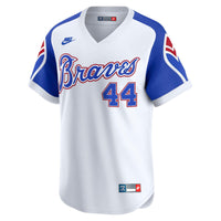 Atlanta Braves Hank Aaron White jersey – view 3