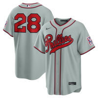 Philadelphia Phillies Alec Bohm Gray jersey – view 2