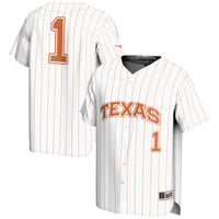 Texas Longhorns Lightweight Baseball White jersey – view 1