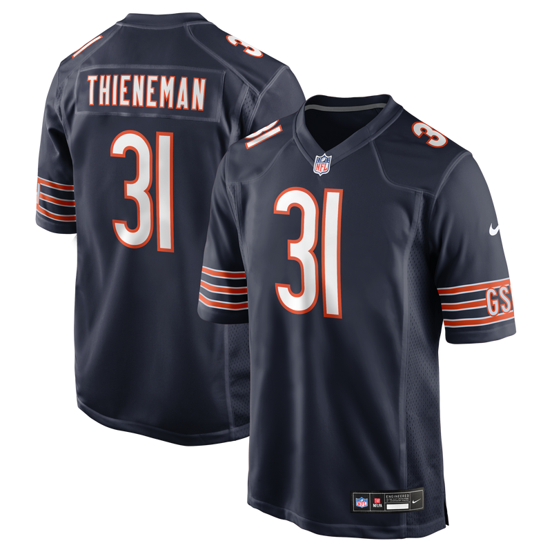 Chicago Bears Dillon Thieneman Navy jersey – view 1